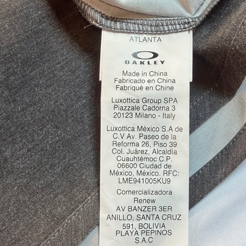 Oakley Hydrolix Board Shorts Mens 34 Fits 36 Gray Performance Swim Trunks - Picture 7 of 10
